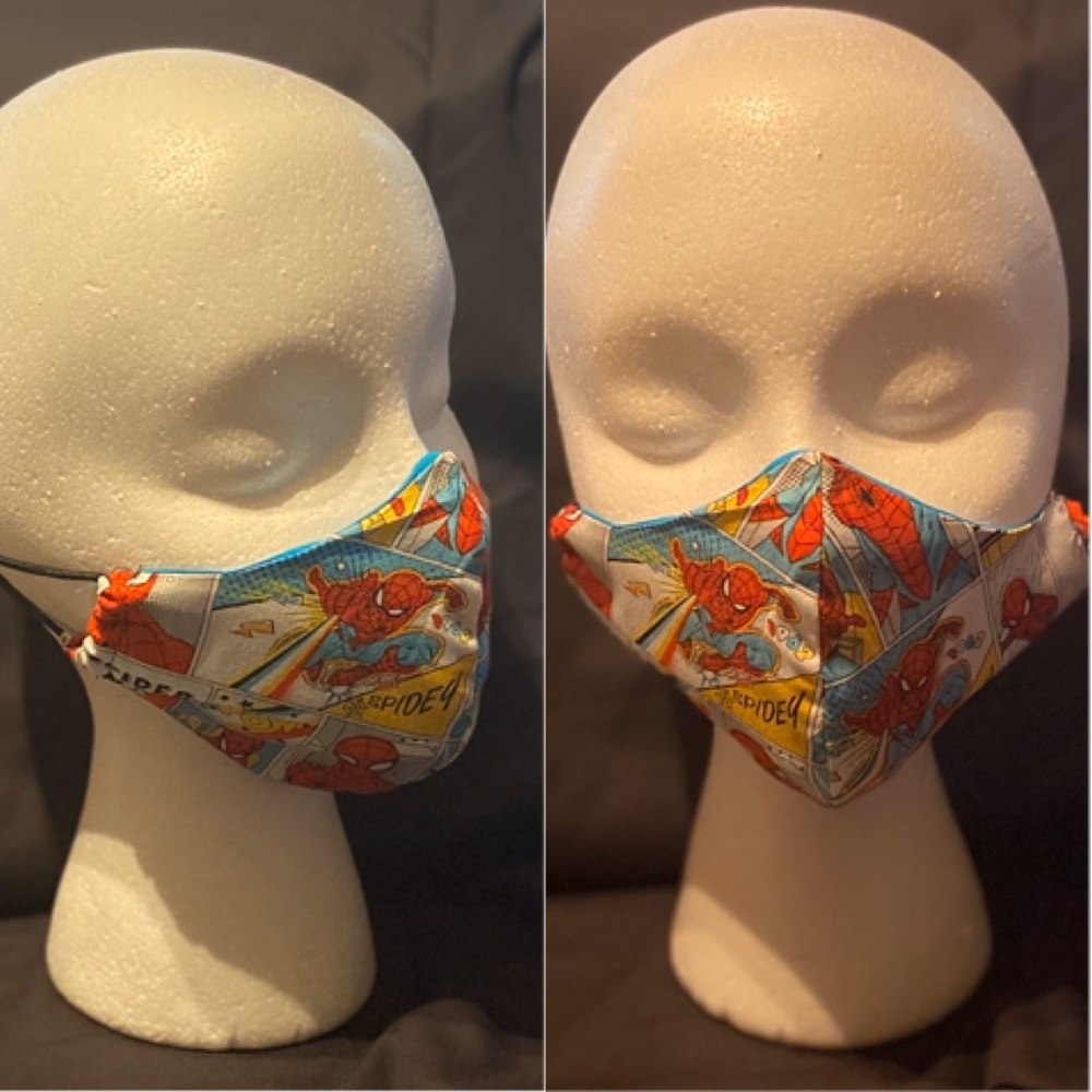 100% Cotton Face Mask. Super Hero.